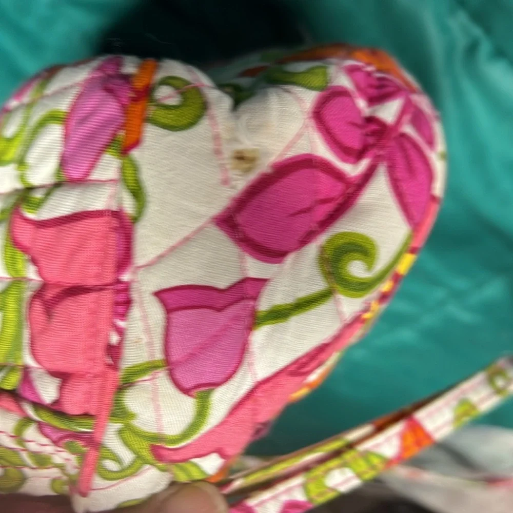 Vera Bradley. Good used condition has a tiny pin hole see photo. - Picture 4 of 4